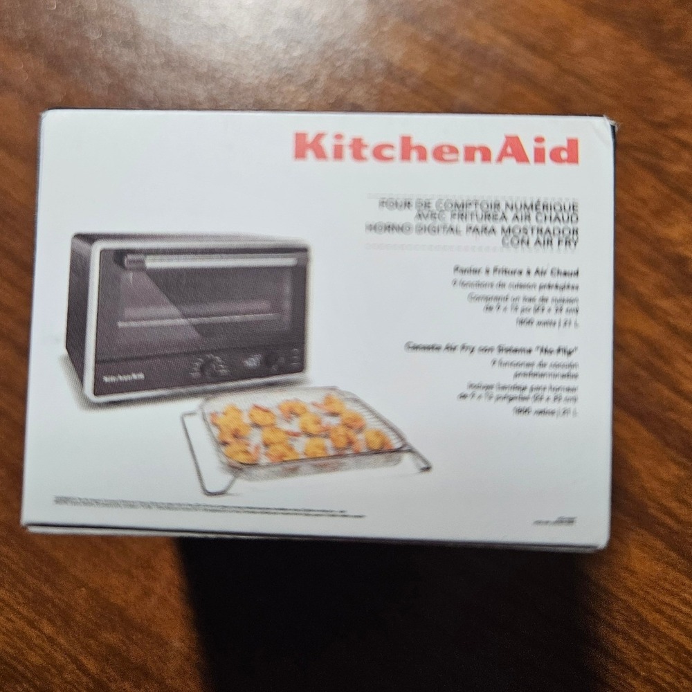 KitchenAid Mini Brands Toy Kids Digital Countertop Oven Air Fryer Replica